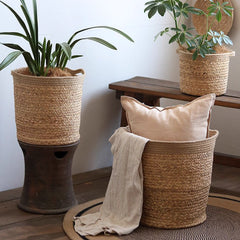 Natural Cylinder Storage and Planter Basket (Shipping fees may apply)