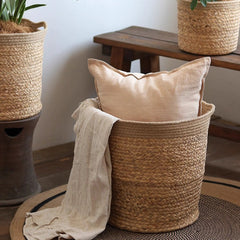 Natural Cylinder Storage and Planter Basket (Shipping fees may apply)