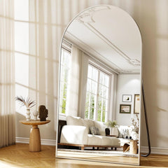 46x76 Inches Full Length Freestanding Silver Mirror-0