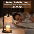 Dimmable Candle Warmer Lamp With Timer Bedroom Decor