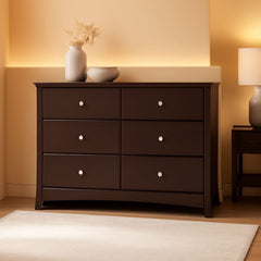 Crescent 6 Drawer Dresser Espresso GREENGUARD Gold-0