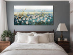 58x29 Inch TexturedDaisy Gallery Wrapped Extra Large Wall Art Canvas-3