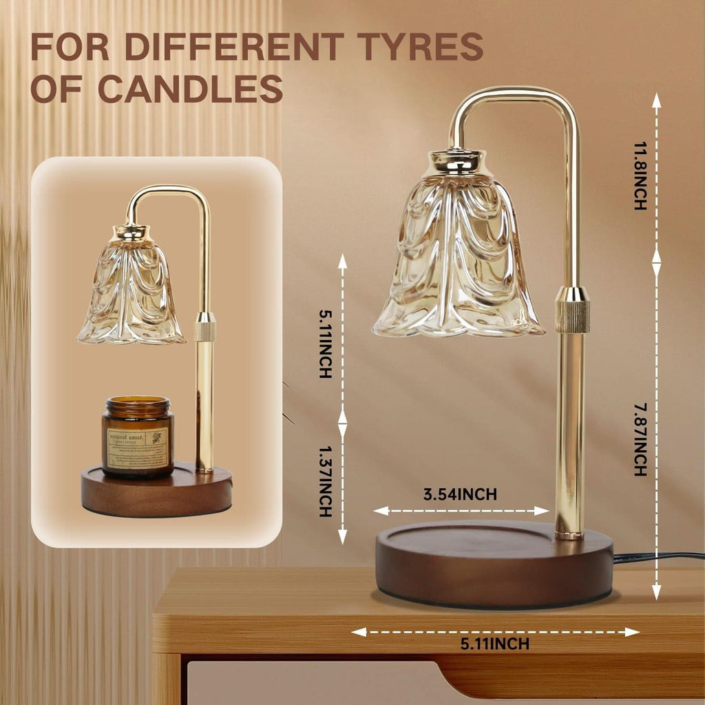 Electric Candle Warmer Lamp Timer Dimmer Deluxe Pro