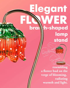 Strawberry Fragrance Candle Warmer Lamp With Timer