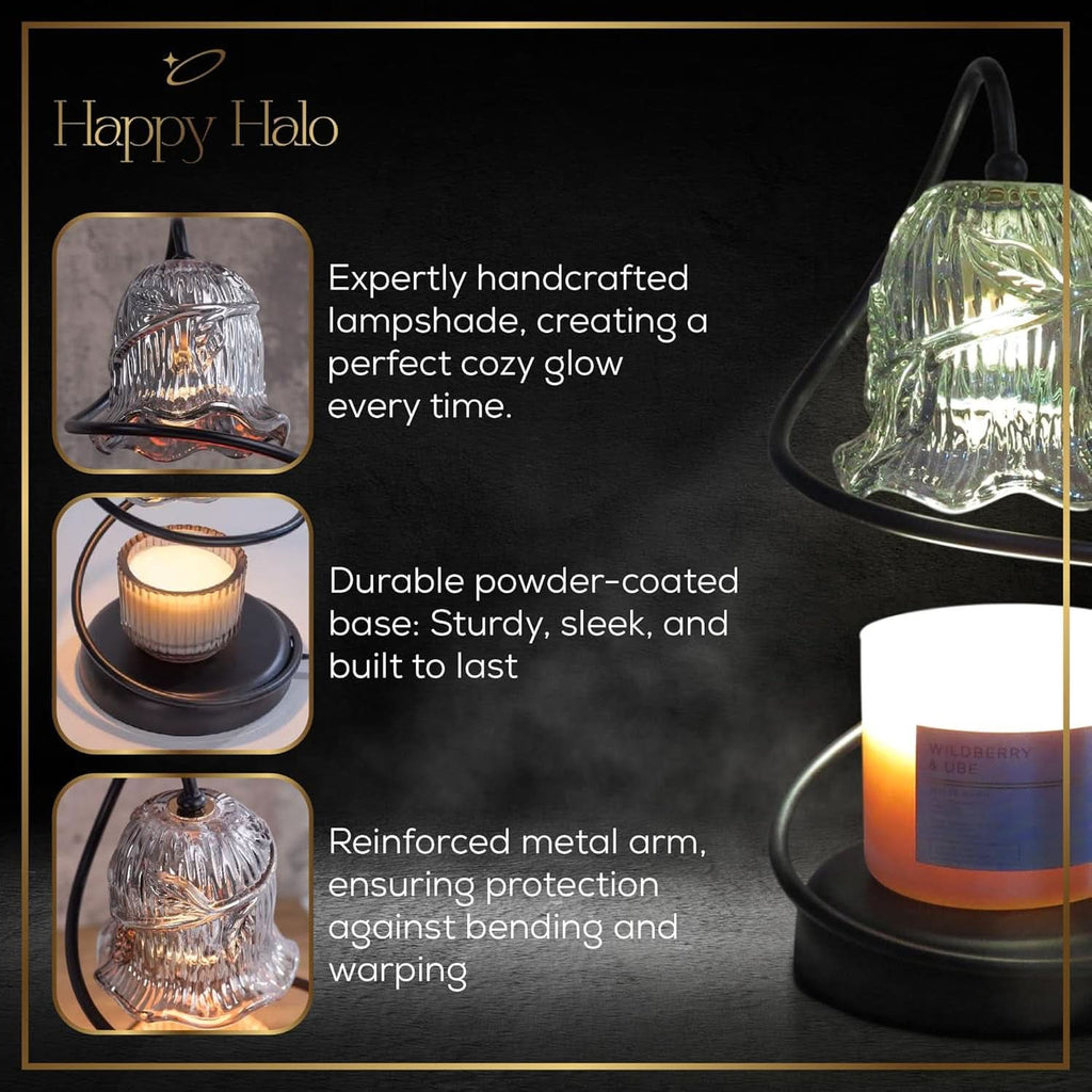 Candle Warmer Lamp With Integrated Wireless Remote