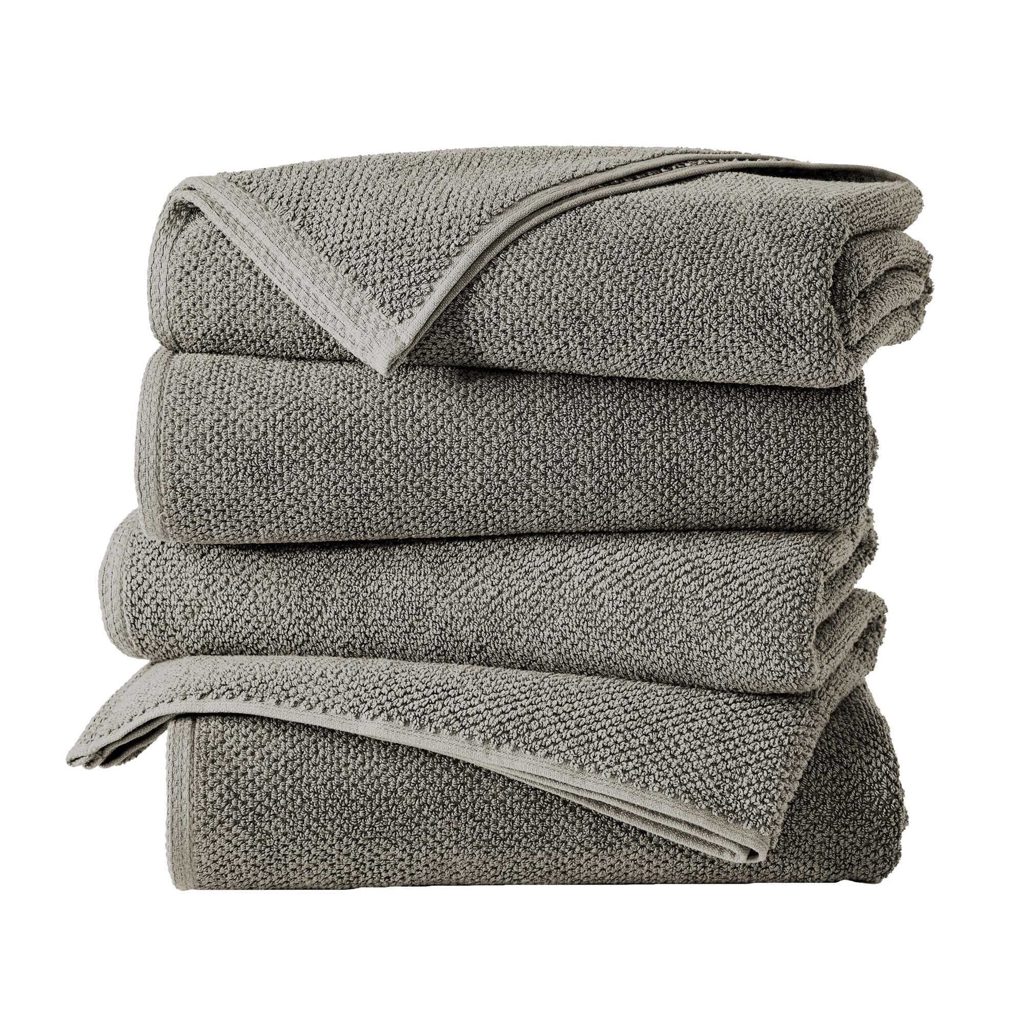 Cotton Textured Bath Towel Set - Acacia Collection (Shipping fees may apply)-30