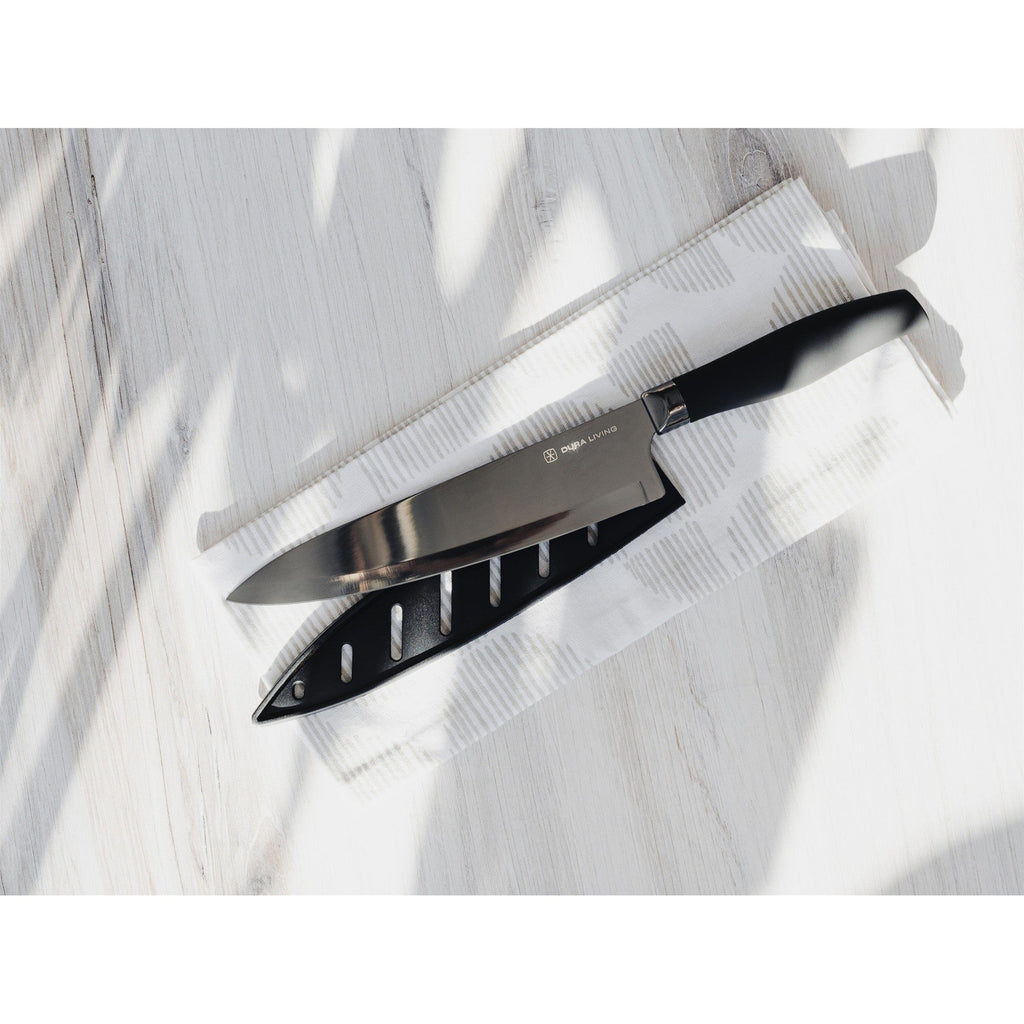 Titan 8 inch Chef Knife - Black-4