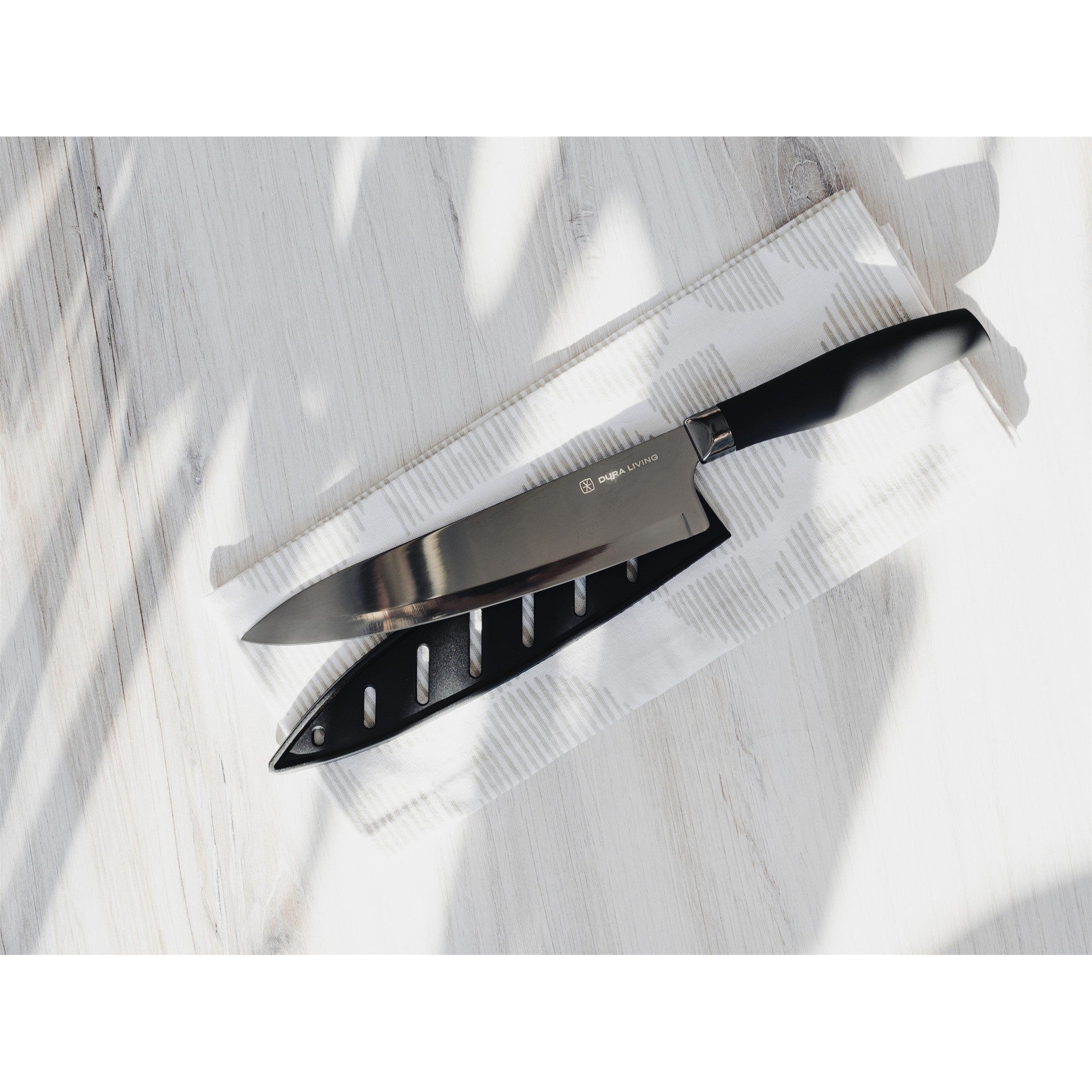 Titan 8 inch Chef Knife - Black-4