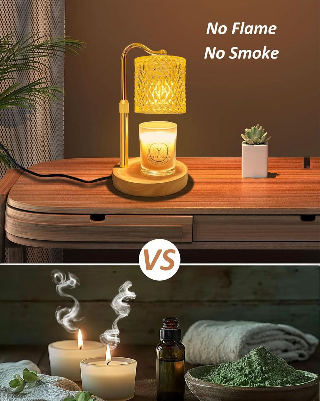 Candle Warmer Lamp With Advanced Programmable Timer