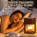 Decorative Wooden Candle Warmer Lamp Timer Dimmable