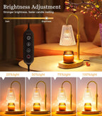 Environmentally Friendly Glass Candle Warmer Timer