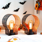 Set of 2-7"H Wall Sconce Battery Operated Lamps-4