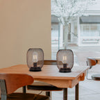 Set of 2 Tall Battery Powered Outdoor Table Lamp-3
