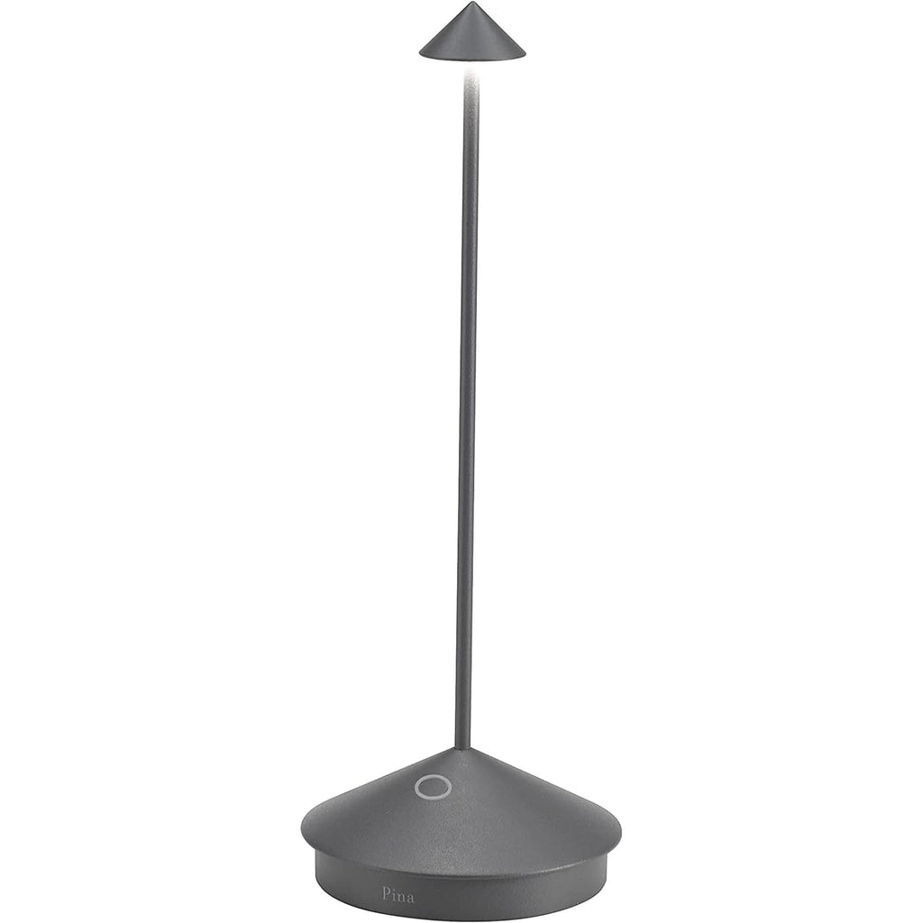 Pina Pro Cordless LED Table Lamp Dark Grey Indoor Outdoor-1