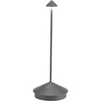 Pina Pro Cordless LED Table Lamp Dark Grey Indoor Outdoor-1