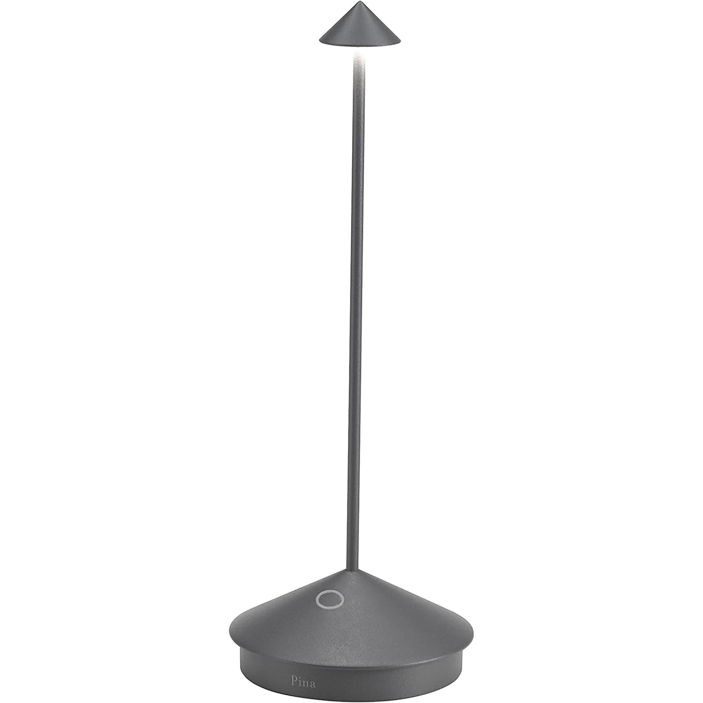 Pina Pro Cordless LED Table Lamp Dark Grey Indoor Outdoor-1