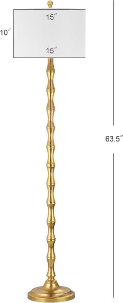 Sixty Four Inch Premium Quality Antique Gold Floor Lamp Metal-2