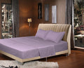Tache 3-4 Piece Solid Spring Lavender Sheet Set