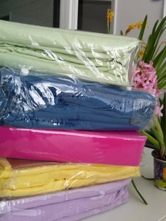 Tache 3-4 Piece Solid Spring Lavender Sheet Set