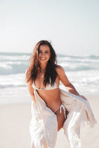 AZTEC BEIGE TURKISH TOWEL-1