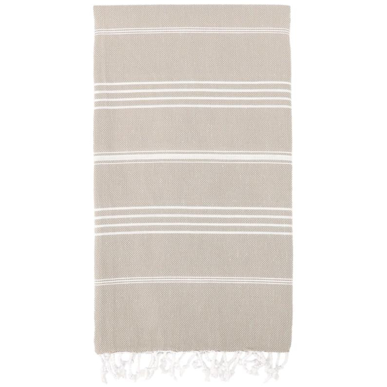 Monaco Turkish Cotton Hand Towel – Lightweight Quick Dry Bathroom, Kitchen & Travel Towel, Luxury Organic Turkish Towel