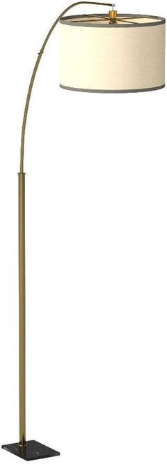 Arc Floor Lamp Professional Grade Tall Gold Brass Finish-3