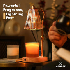Stylish Candle Warmer Lamp With Programmable Timer