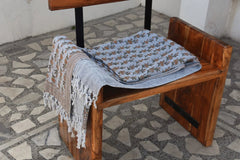 Block Print Handwoven Throw - Deepika