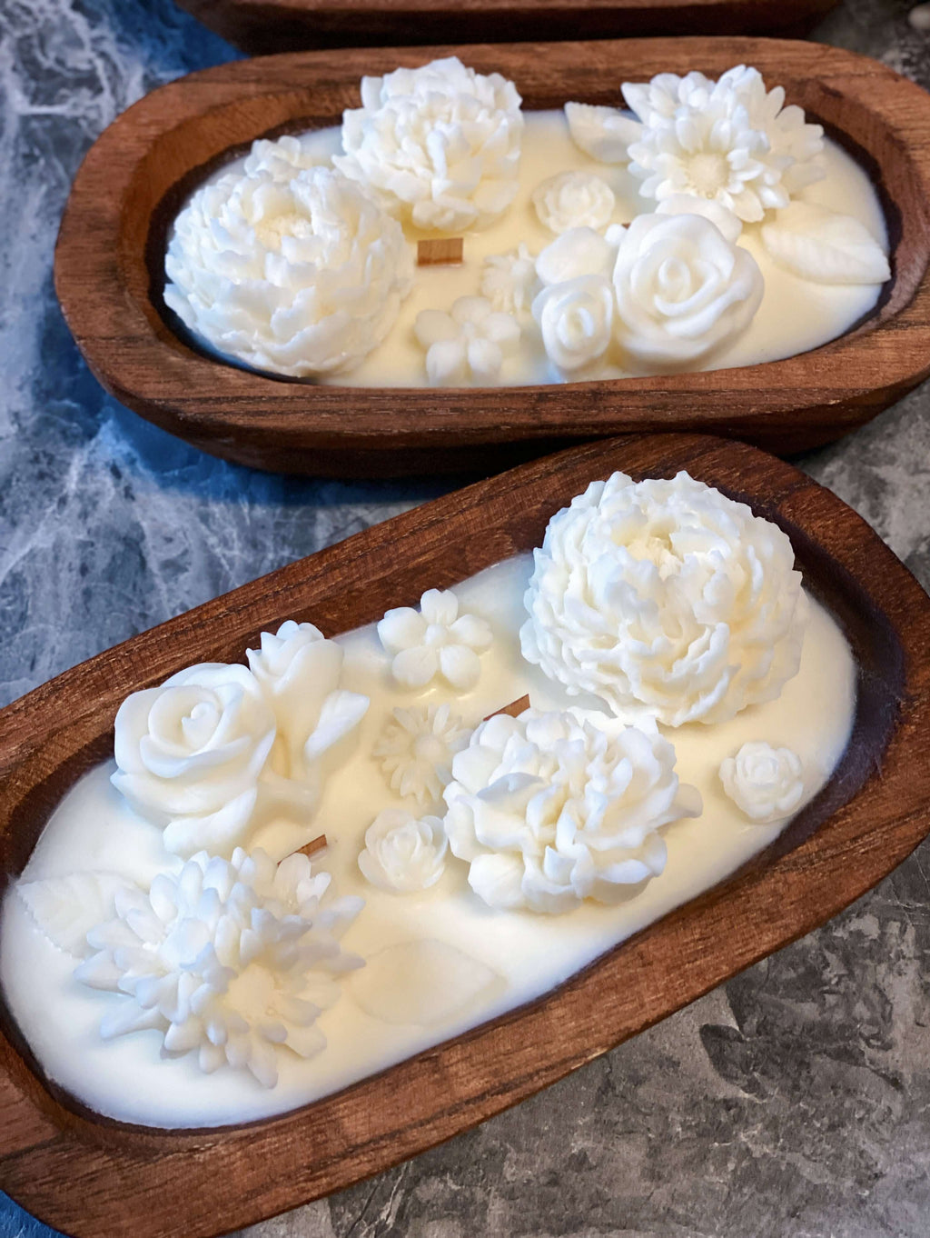 Botanical Garden Dough Bowl Candle | Two Styles-4