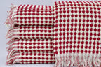 BUBBLE RED TERRY HAND TOWEL-0