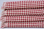 BUBBLE RED TERRY HAND TOWEL-2