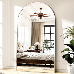 46x76 Inches Full Length Freestanding Silver Mirror-2