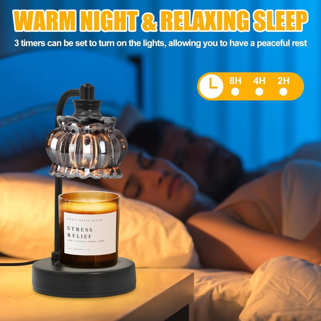 MatteOnyx Candle Warmer Lamp With Programmable Timer