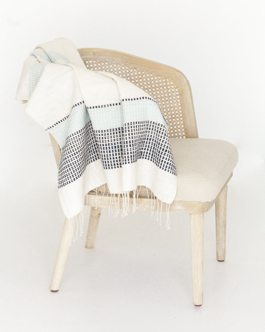 Camden Handwoven Cotton Throw Blanket-0