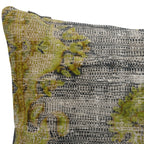 Canvello Antique Rug Olive Green Pillows - 16"x24"