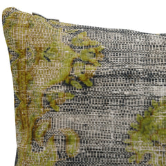 Canvello Antique Rug Olive Green Pillows - 16"x24"