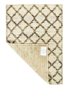 Canvello Beige Modern Rug - 4' X 6'