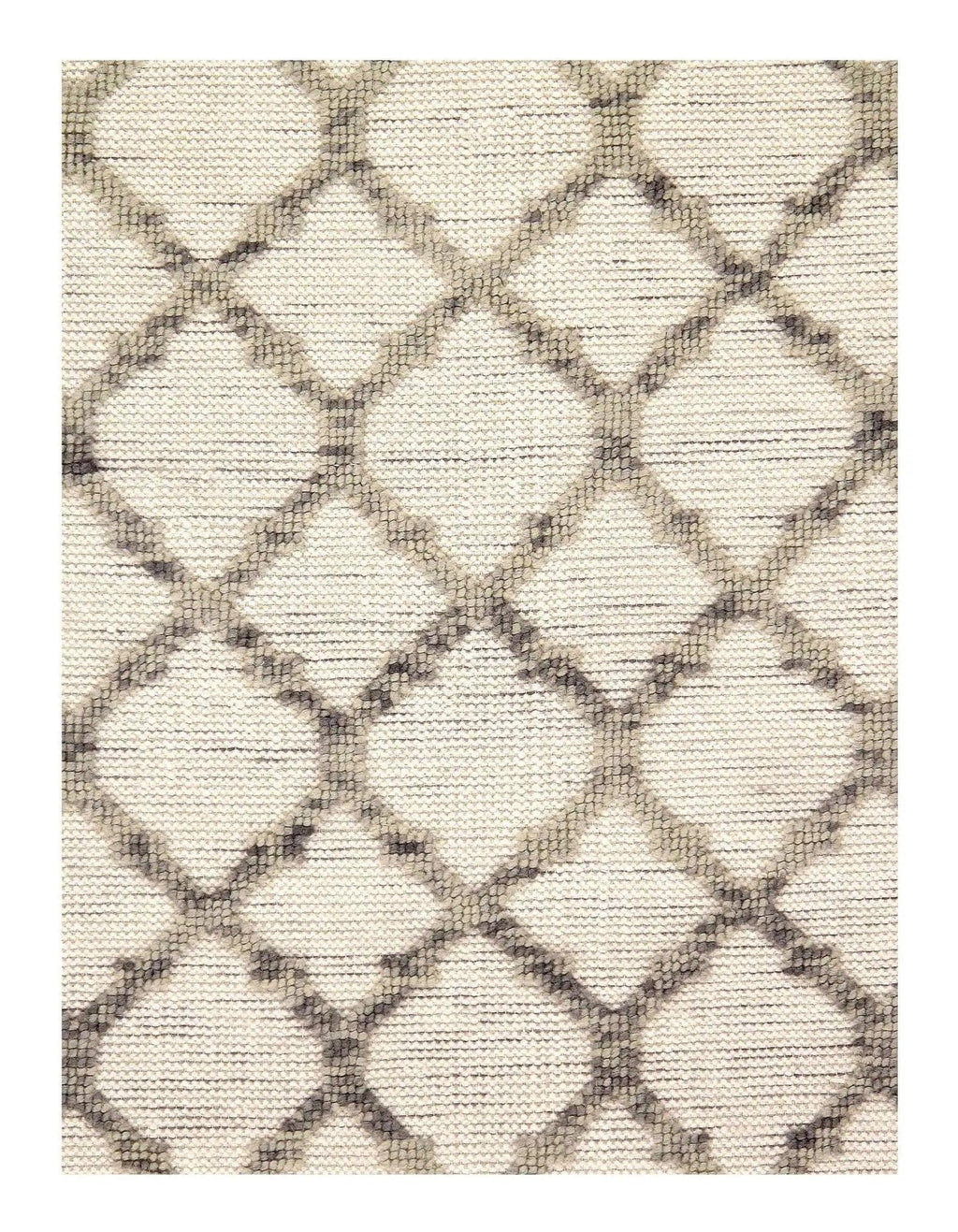 Canvello Beige Modern Rug - 4' X 6'