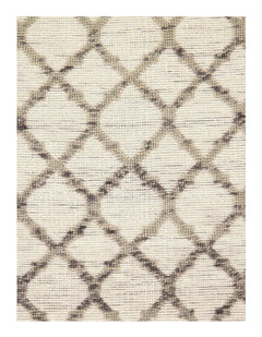 Canvello Beige Modern Rug - 4' X 6'