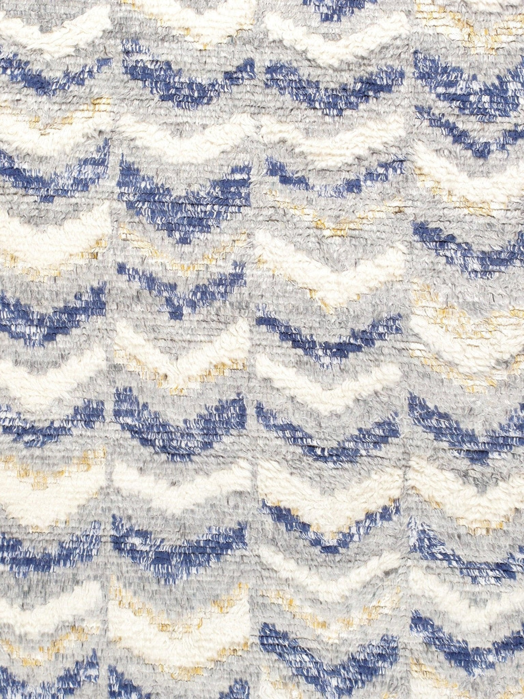 Canvello Casablanca Moroccan Collection Hand-Knotted Wool Area Rug- 5' X 7'10"