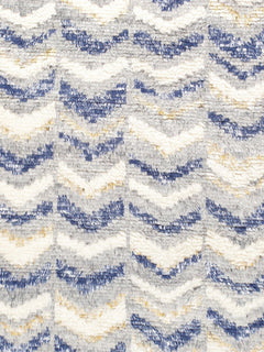 Canvello Casablanca Moroccan Collection Hand-Knotted Wool Area Rug- 5' X 7'10"