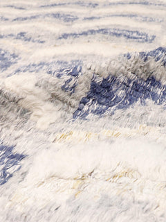 Canvello Casablanca Moroccan Collection Hand-Knotted Wool Area Rug- 5' X 7'10"