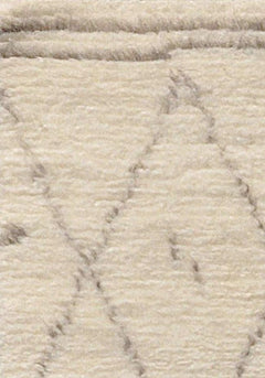 Canvello Casablanca Moroccan Hand-Knotted Silk & Wool Area Rug- 9' X 12'