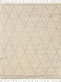 Canvello Casablanca Moroccan Hand-Knotted Silk & Wool Area Rug- 9' X 12'