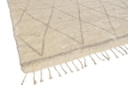 Canvello Casablanca Moroccan Hand-Knotted Silk & Wool Area Rug- 9' X 12'