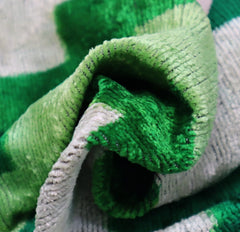 Canvello Decorative Green Throw Pillow Down Filled - 16x24 in