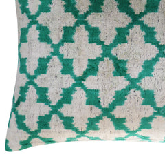 Canvello Decorative Green Throw Pillow Down Filled - 16x24 in