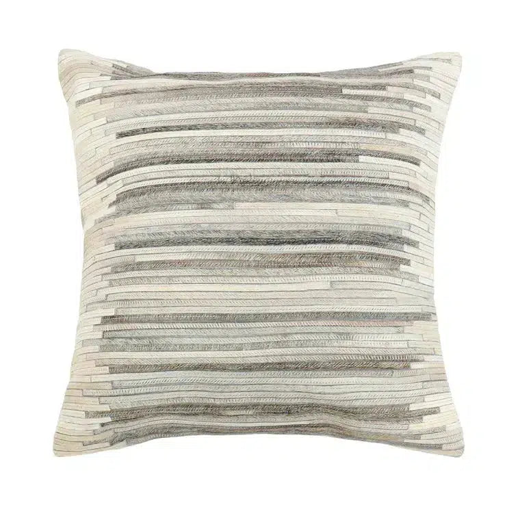Canvello Galaxy Cowhide Throw Pillow