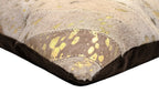 Canvello Genuine Cowhide Leather Decorative Throw Pillows - Handmade Patchwork Boho Accent Pillows For Sofa, Couch, Bed, Chair - Western Southwestern Farmhouse Pillow Covers With Feather Down Insert Included)-3
