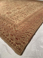 Canvello Gold Color Fine Hand Knotted Bakhshayesh Rug 10' X 12'